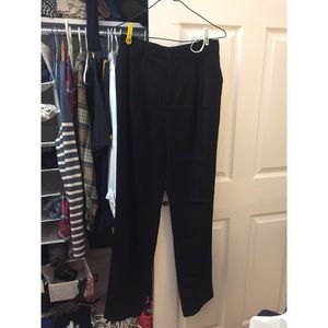 alice + olivia pleated high-waisted trousers